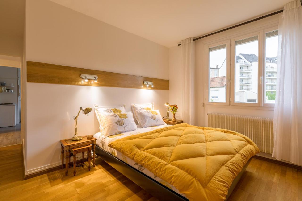 Appartement Climatise 100M2 7Mn Centre Ville Garage 5Pieces 5 Adultes Bebe Arrivee Autonome Діжон Екстер'єр фото
